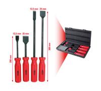 KS Tools Jeu de grattoirs emmanchés, 4pcs. Quantité:1