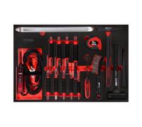 KS Tools Jeu de marteaux et burins dans insert en mousse, 17 pcs KS Tools Quantité:1