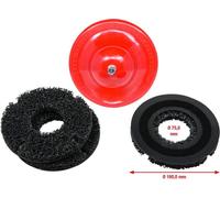 KS TOOLS Jeu de meuleuses de moyeu de roue A˜ 160 mm 4 pces 100.5070