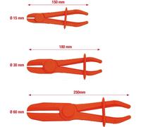 KS TOOLS Jeu de pinces à colliers de serrage pour tuyaux, 3 pièces