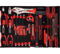 KS TOOLS Jeu de pinces/marteaux/burins dans une pochette en mousse, 33 pièces 811.0033