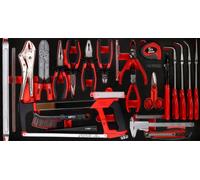 KS TOOLS Jeu de pinces / outils de mesure dans une pochette en mousse 36 pièces - 813.0036