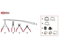 Ks Tools Jeu de pinces pour colliers auto-serrants, 4 pcs. 115.1104