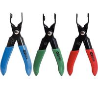 KS TOOLS Jeu de pinces pour conduites de carburant pour raccords enfichables 3 pièces - 115.1090