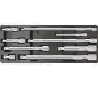 KS TOOLS Jeu de rallonges articulées, 9 pcs