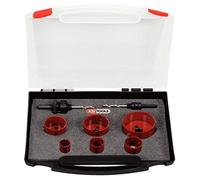 KS TOOLS Jeu de scies cloches pour électricien, 8 pièces 129.5570