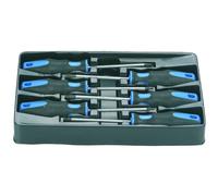 KS-Tools Jeu de tournevis 159.0030 Tournevis, chrome-vanadium avec manche bi-composant, 6 pièces