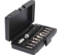 KS-Tools Jeu de tournevis à frapper manuels 515.1003 en acier spécial, manuels, 1/2 pouce - 11 pièces