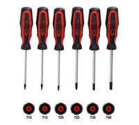 KS Tools Jeu de tournevis ERGOTORQUEplus, 6 pcs., Torx Quantité:1