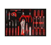 KS Tools Jeu de tournevis et pinces dans insert en mousse, 32 pcs KS Tools Quantité:1