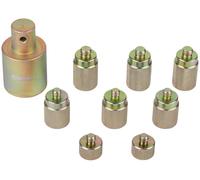 KS TOOLS Jeu de vis d'écartement pour roulements de roue Volkswagen 9 pièces - 440.0150