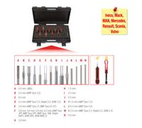 KS Tools Jeu d'extracteurs de cosses pour véhicule utilitaire, 14 pcs KS Tools Quantité:1