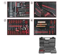 KS TOOLS Jeu d'inserts système pour 4 tiroirs avec 515 Outils Premium