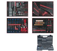 KS TOOLS Jeu d'inserts système pour 4 tiroirs avec 515 Outils Premium 713.0515