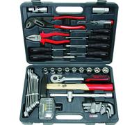 KS TOOLS - jeu d'outils - 50 pièces - mallette 1/4, 1/2