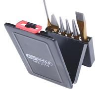 KS TOOLS Jeu d'outils combinés, 6 pcs dans son coffret de rangement métalique ( 162.2114 )