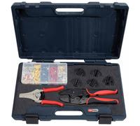 KS Tools Jeu d'outils de sertissage 8 pièces 115.1400