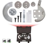 KS TOOLS Jeu d'outils spéciaux pour courroie élastique et courroie à nervures en V, 11 pièces 150