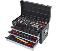 KS Tools Jeu d'outils universel 1/4"+1/2" CHROMEplus, 99 pièces dimensions en pouces
