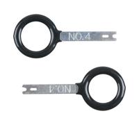 KS Tools 500.1378 Outil de déverrouillage pour autoradio/navigation, Škoda, 2 pièces