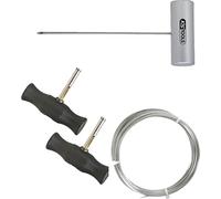 KS Tools Jeu de découpe au fil avec fil de coupe 4 pans — 4 pièces