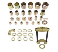 KS TOOLS Juego de herramientas de presión universales Master Para componentes de ejes, 47 pzs.