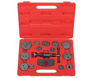 KS TOOLS Juego de herramientas Para reposicionar el pistón de frenos, 15 pzs.