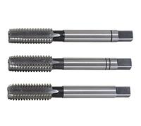 KS TOOLS Juego de machos de roscar manuales HSS tipo M, M2x0,4,3 pzs. 331.0020