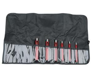 KS TOOLS Juego de sacabocados circulares, 6 pzs.