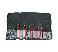 KS Tools Juego de sacabocados circulares, 8 pzs.