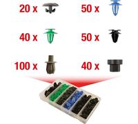 KS TOOLS Kit de clips de fixation pour Opel 300 pcs - 420.0600