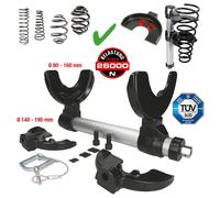 KS TOOLS Kit de compresseurs de ressorts universel, 6 pcs ( 500.8400 )