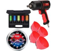 KS TOOLS Kit promotionnel pneus/roues The Devil 11 pièces - 515.1205