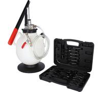 KS Tools Kit universel de remplissage d'huile de boîte de vitesses avec jeu d'adaptateurs 23 pièces, 150.9105