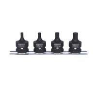 KS Tools – Jeu de douilles à chocs 1/2" 6 pans courtes 4 pièces