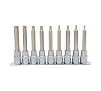 KS Tools KS Tools 1/2" Jeu de douilles tournevis TX percé CHROMEplus, longues, 9 pcs.TB20-TB60 Quantité:1