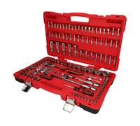 KS Tools KS Tools 1/4"+1/2" CHROMEplus set de clés à douille, 110 pcs. Quantité:1