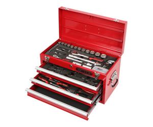 KS Tools KS Tools 1/4"+1/2" Jeu à outils équipé, 100 pcs. Quantité:1