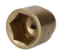 KS Tools 963.3438 - Douille 6 pans - 3/4'' - 1.1/2'' - Gamme BRONZEplus - Antidéflagrant - En Aluminium bronze