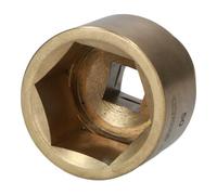 KS Tools 963.3425 - Douille 6 pans - 3/4'' - 50mm - Gamme BRONZEplus - Antidéflagrant - En Aluminium bronze