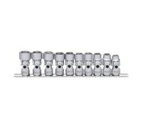KS Tools KS Tools 3/8" Jeu de douilles 6 pans articulées, longues, 10 pcs. 10-19 mm Quantité:1