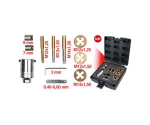 KS Tools KS Tools 3/8" Kit de tarauds sans mandrin pour boulons et vis, 11 pcs. Quantité:1