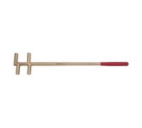 KS Tools 963.8228 - Clé à valve - 13mm, 500mm - Gamme BRONZEplus - Antidéflagrant - Alliage Aluminium-Bronze