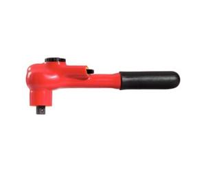KS Tools KS Tools Cliquet réversible 3/8'' avec revêtement isolant avec mécanisme de blocage, 32 dents Quantité:1