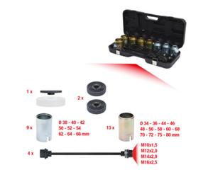 KS Tools KS Tools Coffret d'outils pour le montage et le démontage des roulements, joints et bagues, 37 pcs. Quantité:1