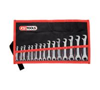 Dbl.open end spanner set, 15pcs