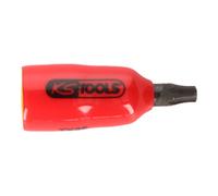 KS Tools KS Tools Douille à embout 1/4" avec isolation protectrice pour vis TX, T30 Quantité:1