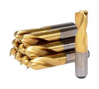 KS Tools Forets à dépointer HSSE TiN Ø 8 mm pack de 10