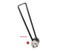 KS Tools 460.5216 - Clé à chaîne pour filtre à huile et cartouche dessicateur d'air Ø 170mm - Finition En Chrome Vanadium