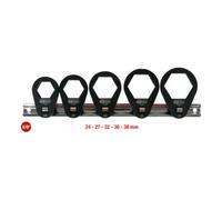 KS Tools KS Tools Jeu de clés à douille mâle 3/8", extra plates, 5 pcs. Quantité:1